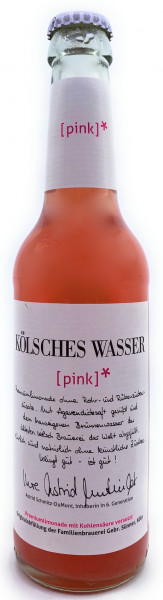 Sünner Kölsches Wasser pink 24x0,33l MEHRWEG
