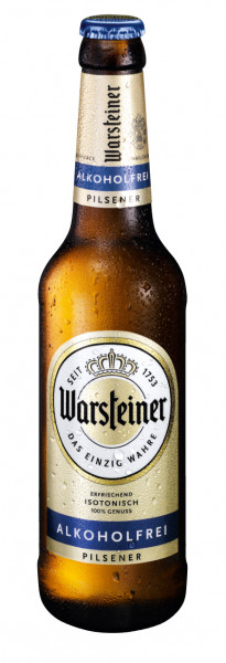 Warsteiner Pils Alkoholfrei 24x0,33l MEHRWEG