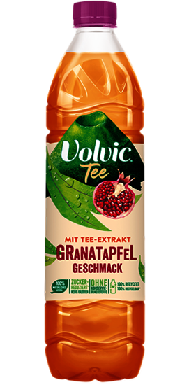Volvic Grüner Tee Granatapfel 6x1,5l EINWEG