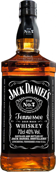 Jack Daniels Tennessiee Whiskey 700ml