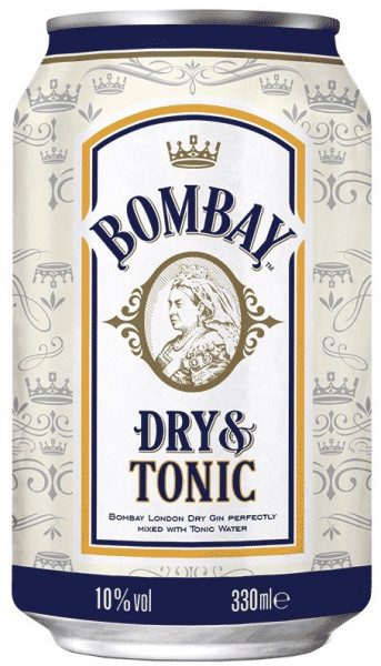 Bombay London Dry Gin & Tonic 330ml